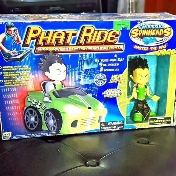 (Plug And Play)Fat Ride DJ Scribbles audio amplifier with pulsating lights. - Picture 3 of 5